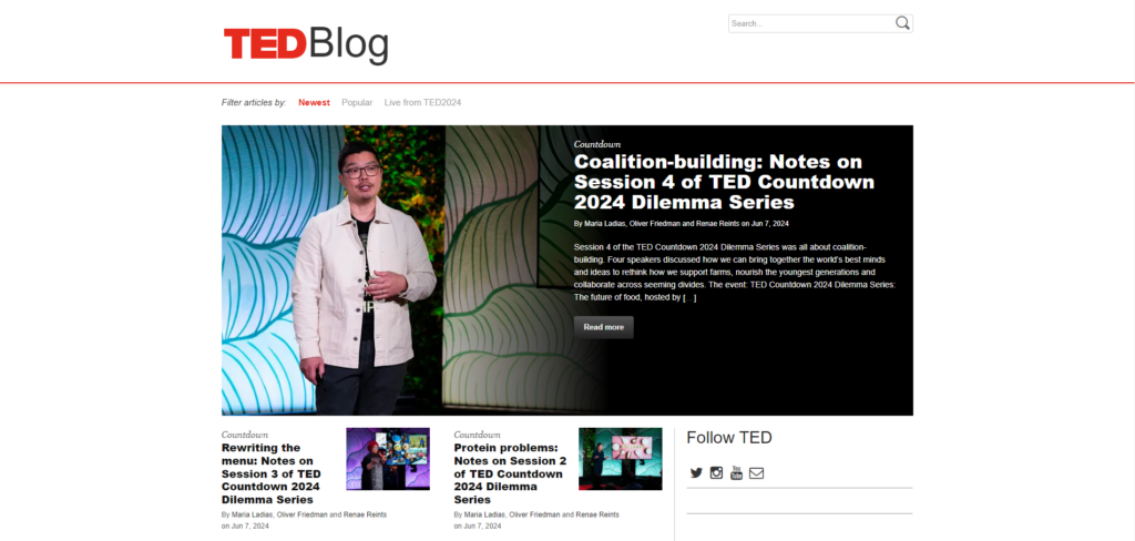 TedX Blog
